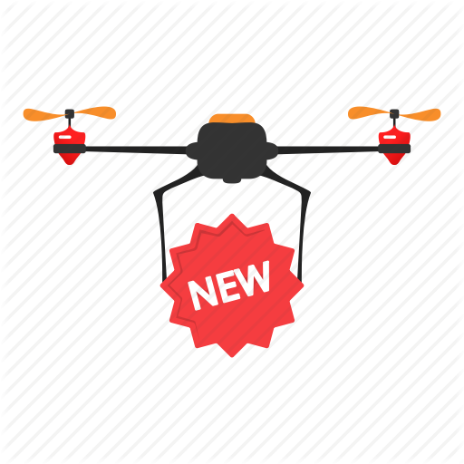Copter, Delivery, Drone, New, Quadcopter Icon