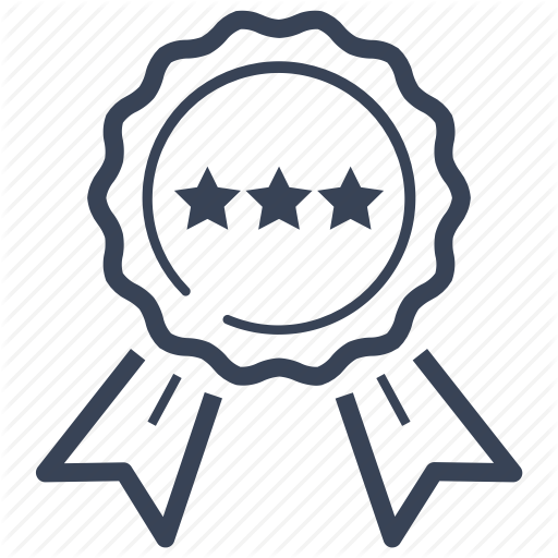 Approved, Award, Business, Certificate, Official, Quality, Star Icon