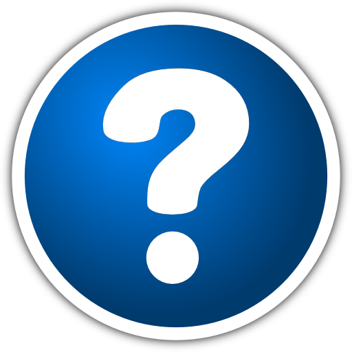 Icon With Question Mark Clipart