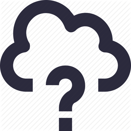 Cloud Computing, Error, Icloud, Question Mark, Storage Cloud Icon