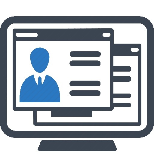 Online Form Icon World Of Example And Papers