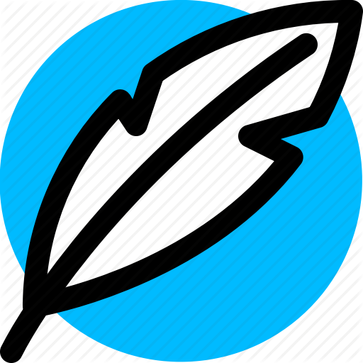 Feather, Pen, Quill Icon