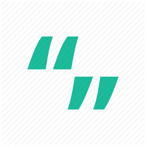Quotation Marks, Quote, Type Icon