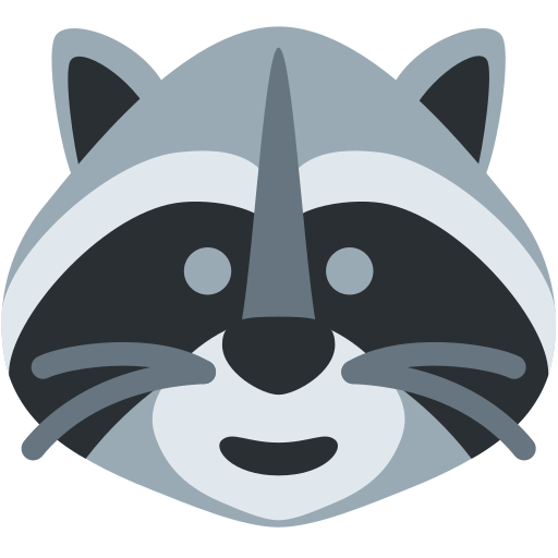 Raccoon Emoji