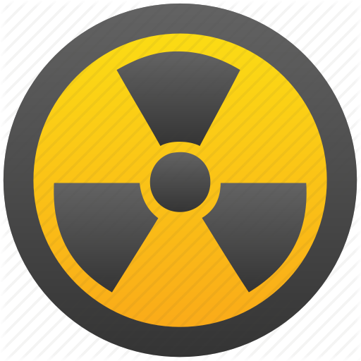Atom, Bomb, Danger, Explosion, Nuclear, Radiation, Radioactive Icon