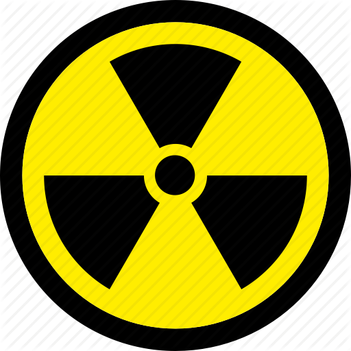 Atomic, Danger, Nuclear, Radiation, Radioactive Icon