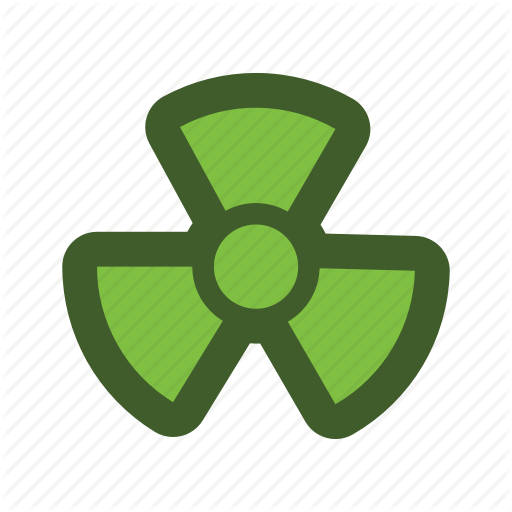 Go, Green, Icon, Nuke, Radiation Icon