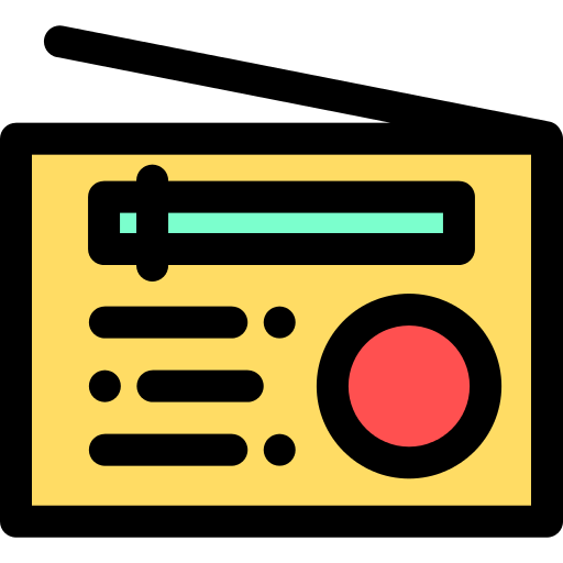 Radio Antenna Radio Box Png Icon