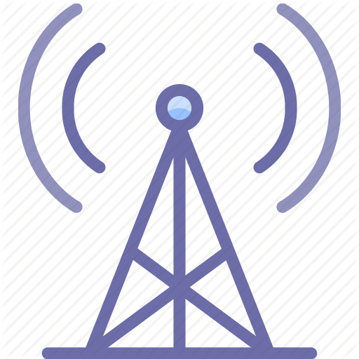 Communication, Radio, Tower Icon