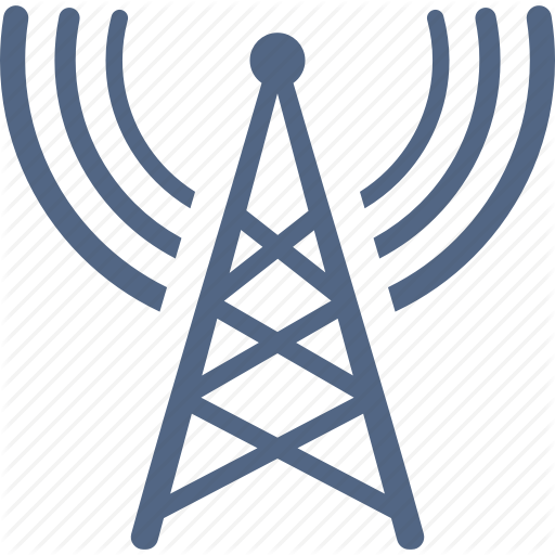 Communication Tower, Radio, Tower Icon