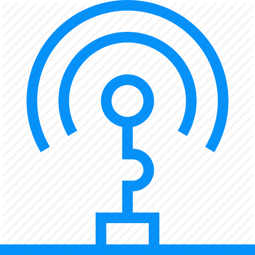 Antenna, Blue, Connections, Crooked, Radio, Transmission, Wave