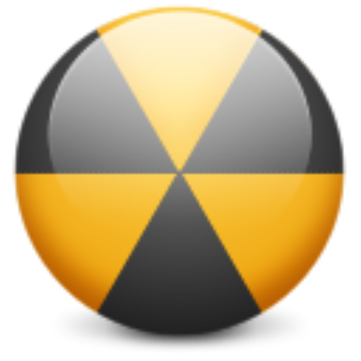 Nuclear, Burn, Radioactive Icon