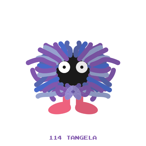 Grass, Kanto, Pokemon, Tangela Icon