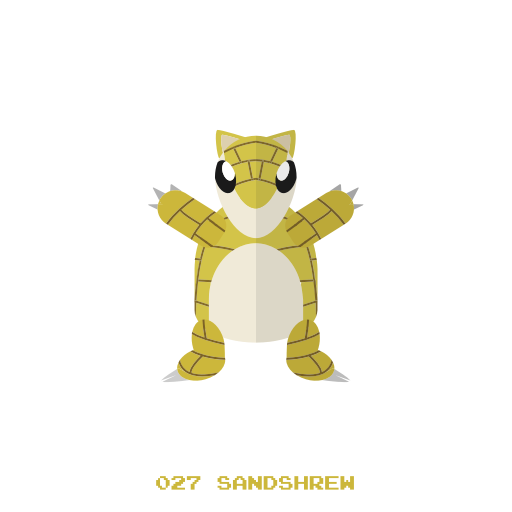 Ground, Kanto, Pokemon, Sandshrew Icon