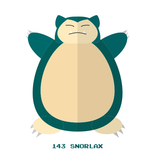 Kanto, Normal, Pokemon, Snorlax Icon