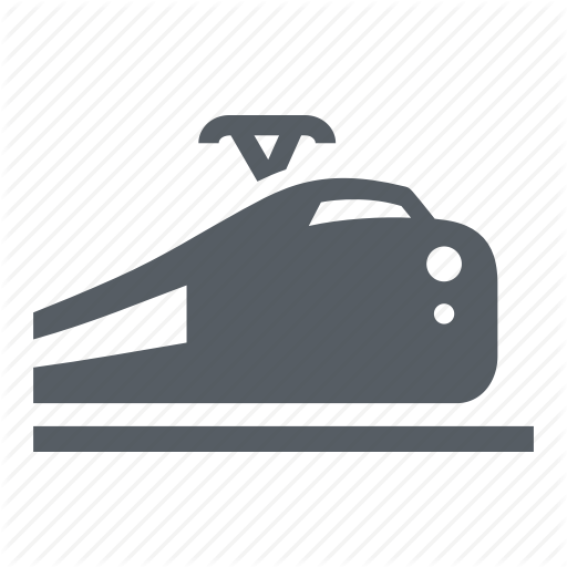 Railroad, Railway, Train, Transportation, Travel Icon