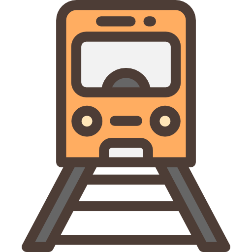 Railway, Train, Railroad Icon