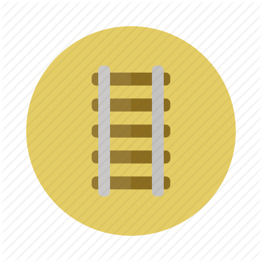 Direction, Railroad, Rails, Railway Icon