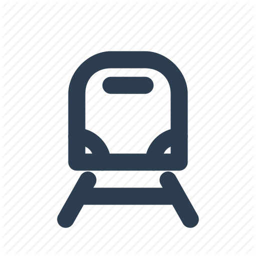 Rail, Railway, Station, Train, Transport Icon