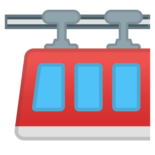 Suspension Railway Icon Noto Emoji Travel Places Iconset Google