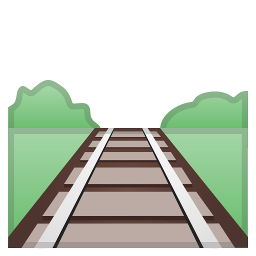 Railway, Track Icon Free Of Noto Emoji Travel Places Icons