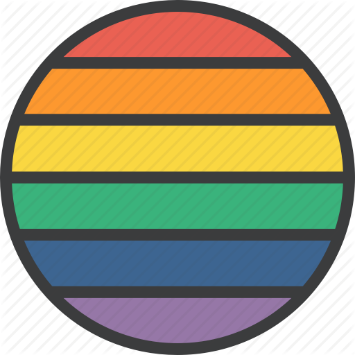 Flag, Lgbt, Rainbow, Rights Icon