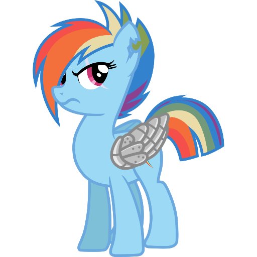 Rainbow Dash Warrior