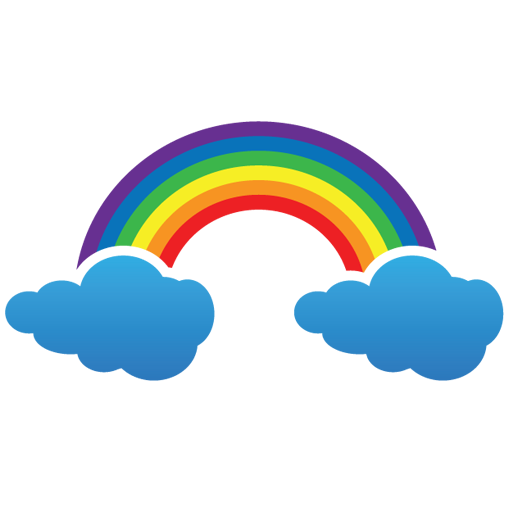 Rainbow Youtube Icon Logo Png Images