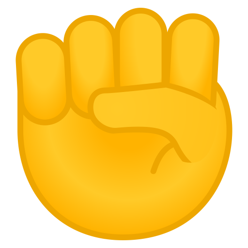 Raised Fist Icon Noto Emoji People Bodyparts Iconset Google