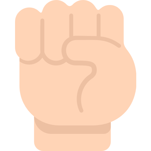 Raised Fist Emoji For Facebook, Email Sms Id