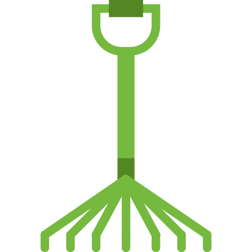Rake Gardening Png Icon