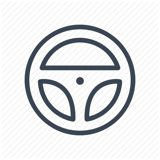 Racing, Rally, Steering, Wheel Icon