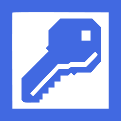 Royal Blue Access Icon