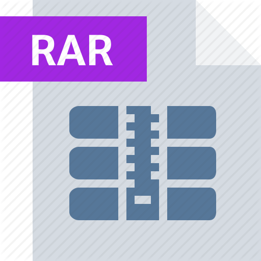 Archive, Extension, File, Folder, Rar, Type Icon