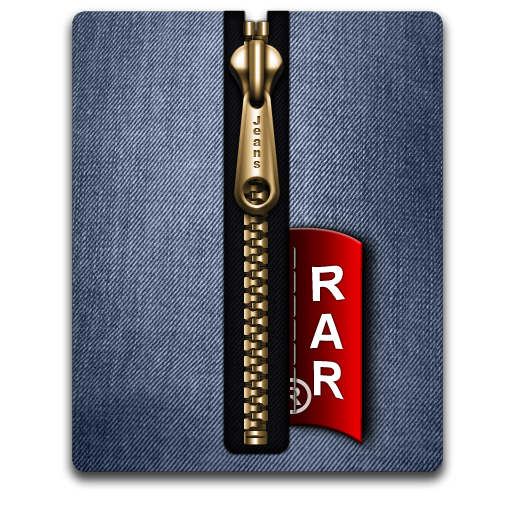 Blue, Gold, Rar Icon