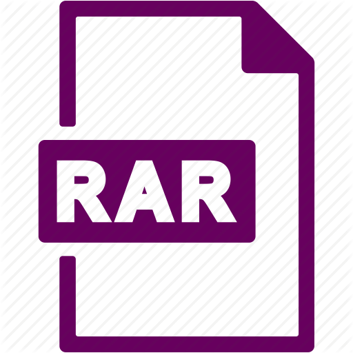 Document, Extension, File, Format, Rar Icon