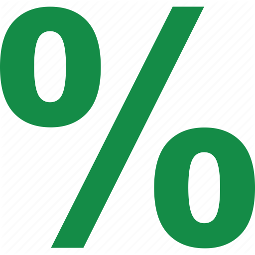 Interest, Percentage, Rate Icon
