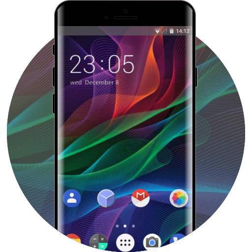 Razer Phone Theme Free Android Theme U Launcher