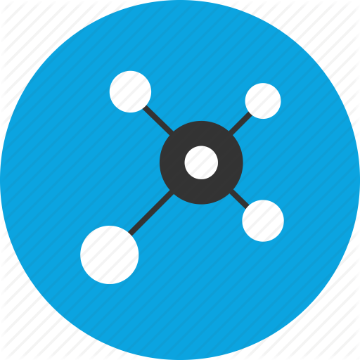 Analytics, Internet, Points, Reach Icon