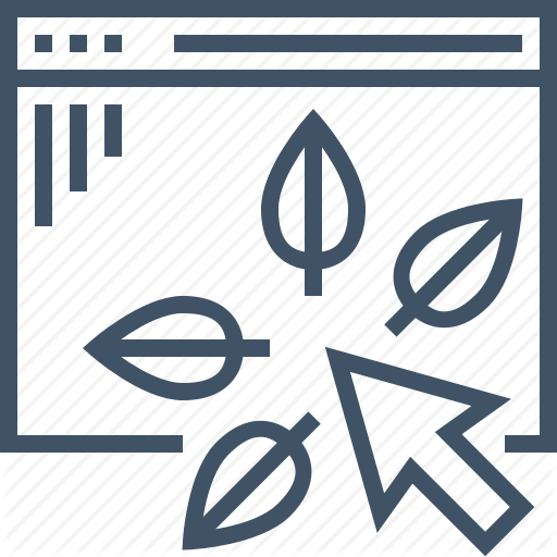 Browser, Click, Link, Organic, Reach, Visitor, Website Icon