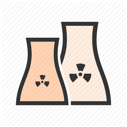 Energy, Industry, Nuclear, Plant, Power, Reactor, Station Icon