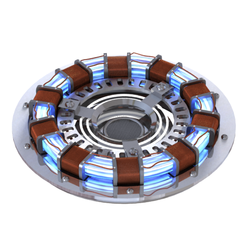 Reactor Icon Iron Man Iconset Aha Soft