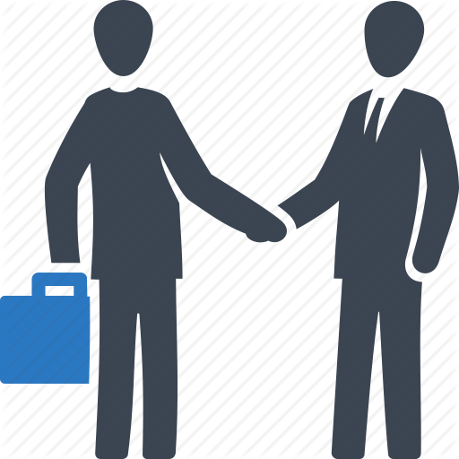 Broker, Business Deal, Partnership, Real Estate Agent Icon