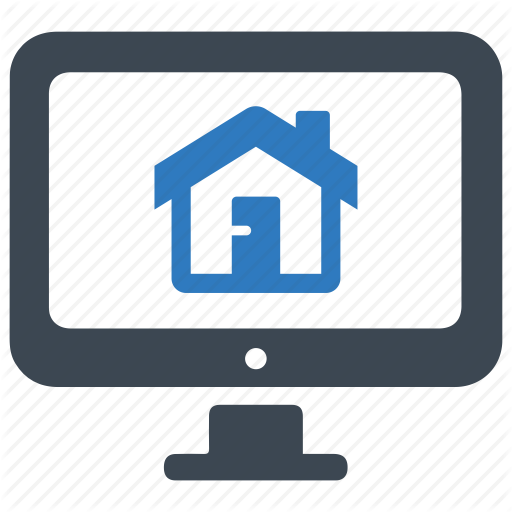 Estate, House, Real Icon