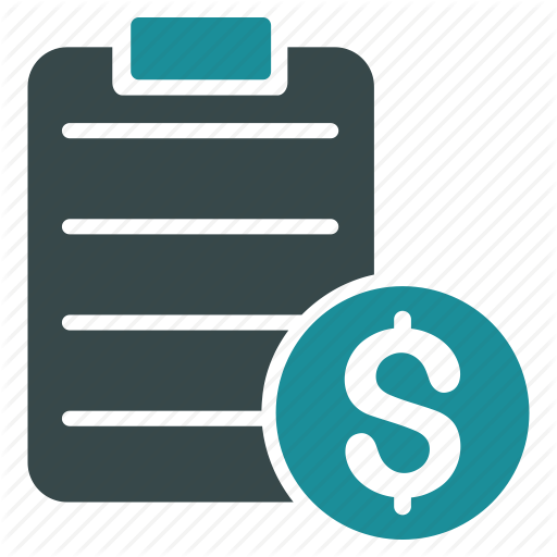 Bill, Certificate, Dollar, Invoice, Order, Payment, Receipt Icon