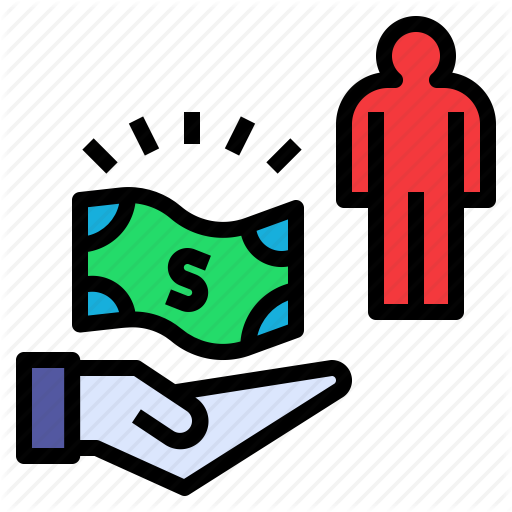 Employ, Give, Hire, Money, Receive Icon