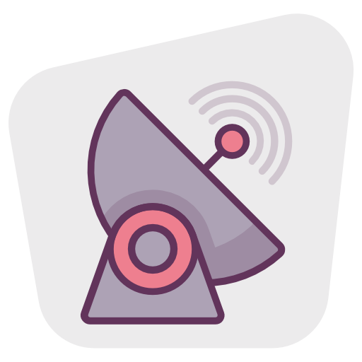 Location, Receiver, Signal, Satellite Icon Free Of Location