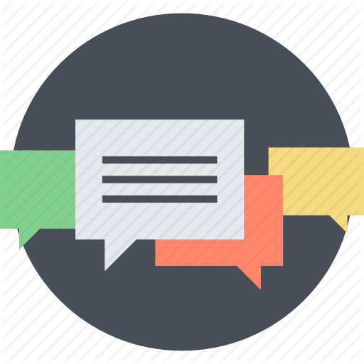 Chat, Communication, Customer, Recommendation, Round, Testimonials