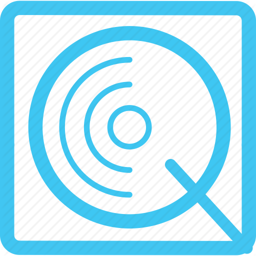 Record Player, Turntable Icon