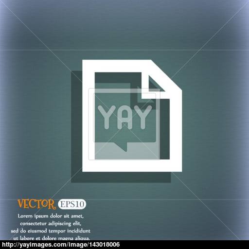 Edit Document Sign Icon Content Button On The Blue Green